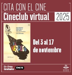 Cineclub virtual 2025 noviembre el verdugo 232x242 banner agenda e